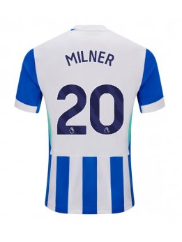 Billige Brighton James Milner #20 Hjemmedrakt 2025-26 Kortermet